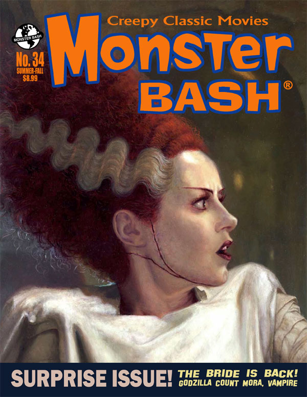 MONSTER BASH magazine side cover Issue 34 Summer 2018