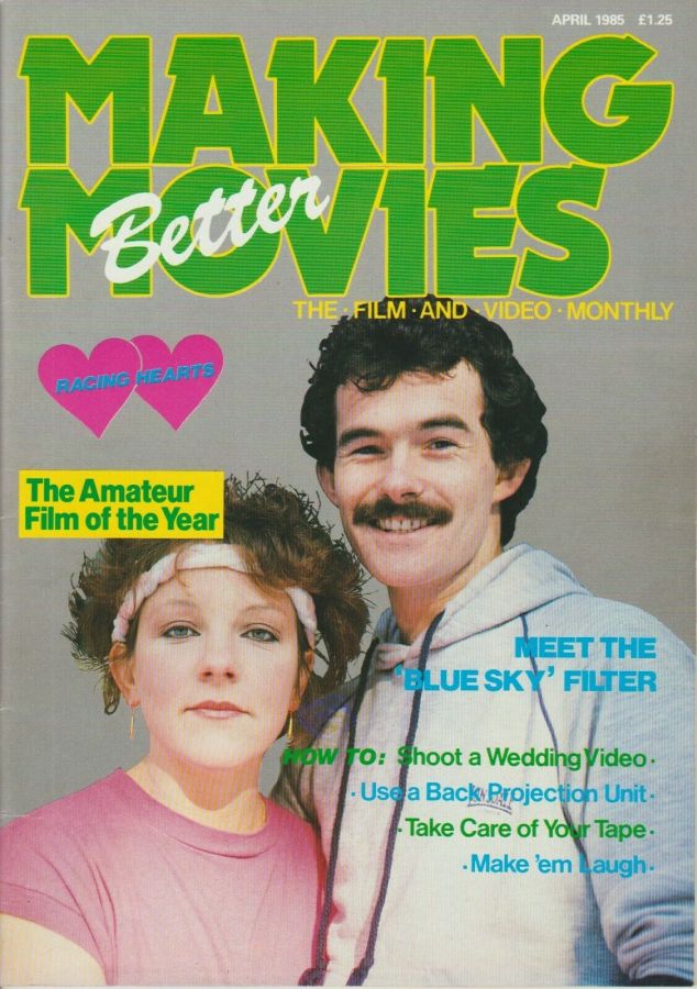 MAKING BETTER MOVIES magazine side cover Issue 2 April 1985