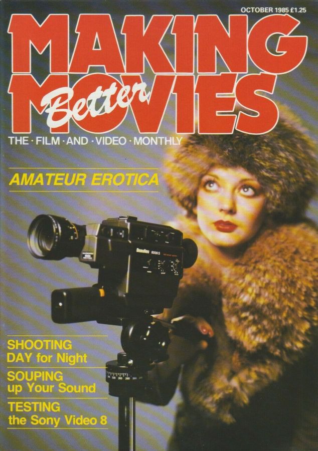 MAKING BETTER MOVIES magazine side cover Issue 8 October 1985