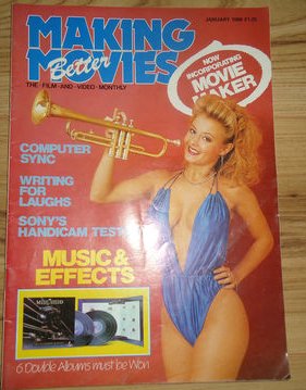 MAKING BETTER MOVIES magazine side cover January 1986