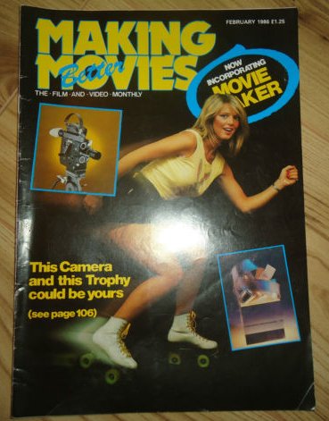 MAKING BETTER MOVIES magazine side cover February 1986