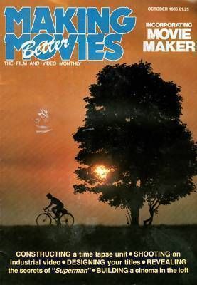 MAKING BETTER MOVIES magazine side cover October 1986