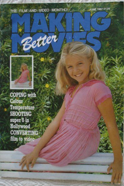 MAKING BETTER MOVIES magazine side cover June 1987