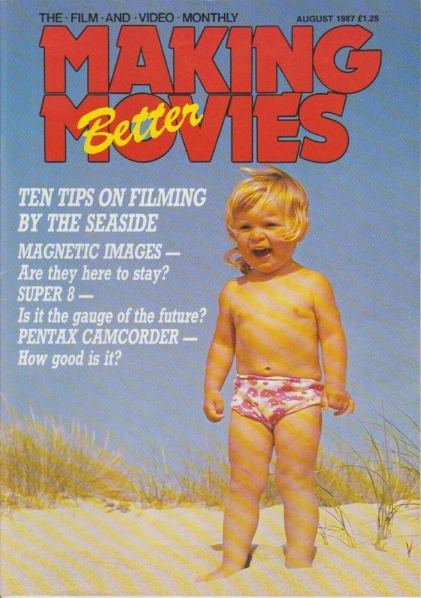 MAKING BETTER MOVIES magazine side cover August 1987