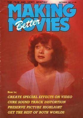 MAKING BETTER MOVIES magazine side cover October 1987