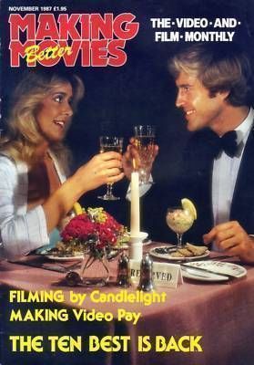 MAKING BETTER MOVIES magazine side cover November 1987