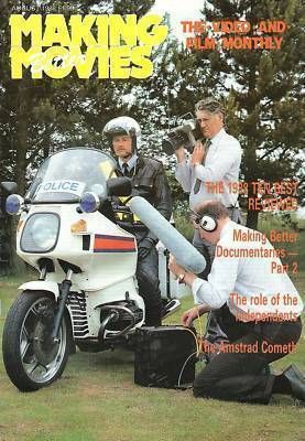 MAKING BETTER MOVIES magazine side cover August 1988