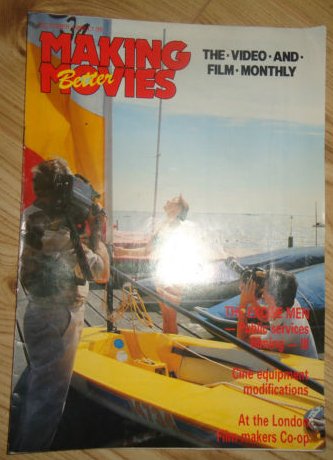MAKING BETTER MOVIES magazine side cover October 1988