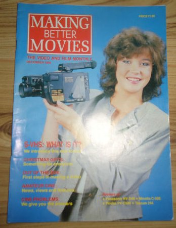 MAKING BETTER MOVIES magazine side cover December 1988