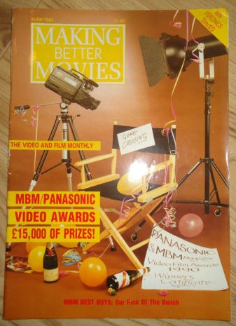 MAKING BETTER MOVIES magazine side cover June 1989