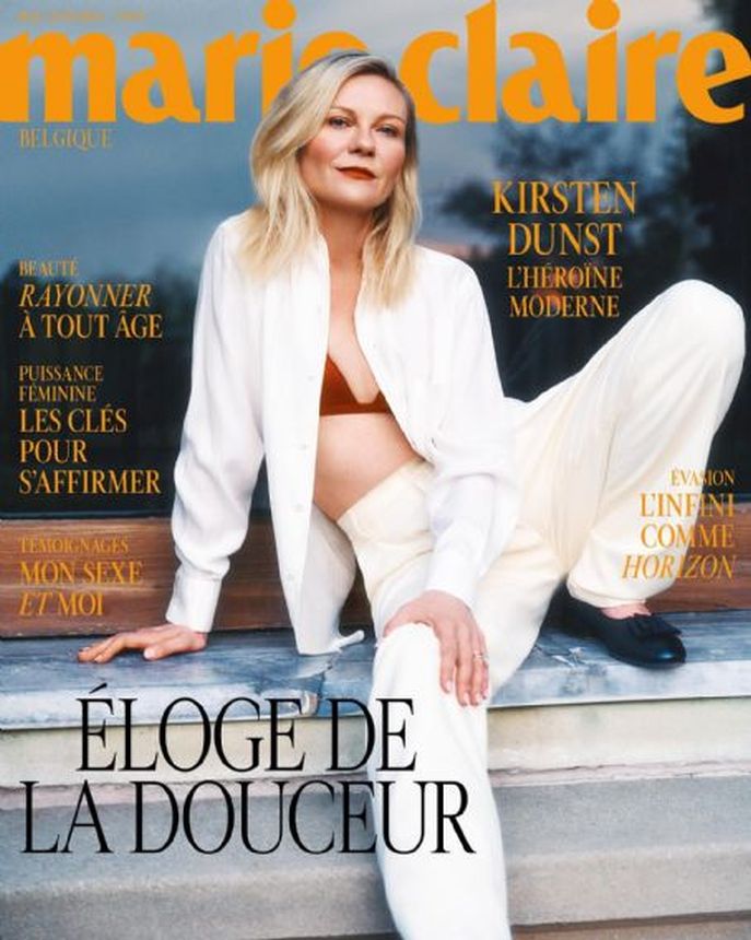 MARIE CLAIRE BELGIUM magazine side cover  May 2024