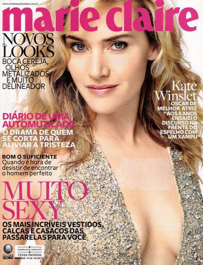 MARIE CLAIRE BRAZIL magazine side cover  March 2009