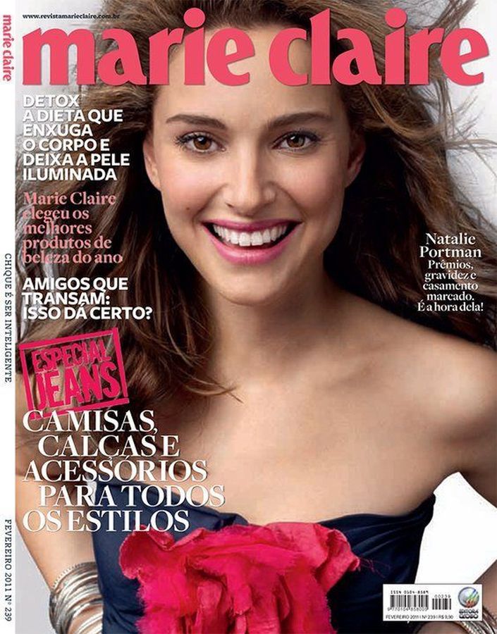 MARIE CLAIRE BRAZIL magazine side cover  February 2011