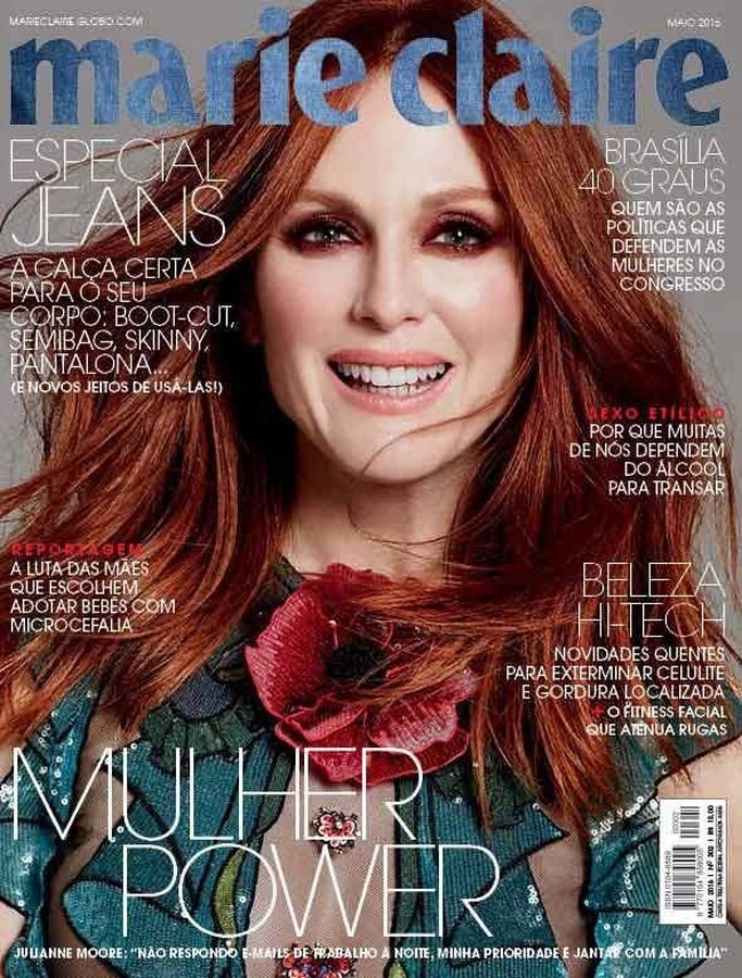 MARIE CLAIRE BRAZIL magazine side cover  May 2016