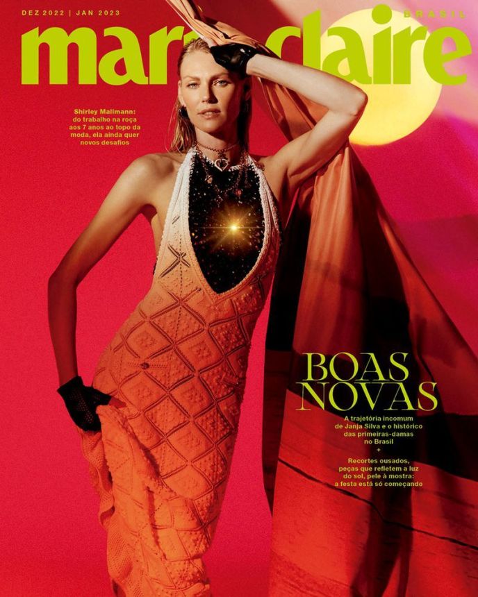 MARIE CLAIRE BRAZIL magazine side cover  December 2022/ January 2023 