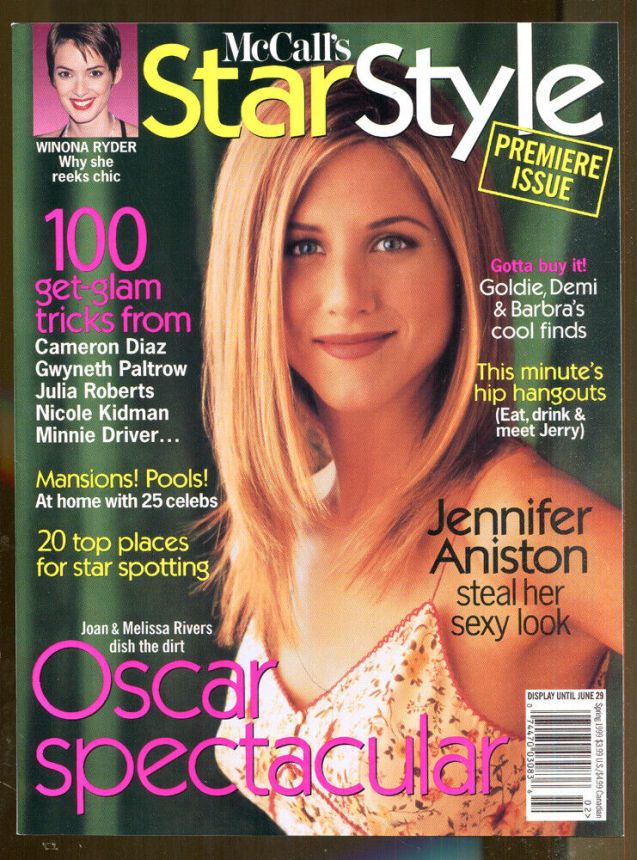 MCCALLS STAR STYLE magazine side cover Issue 1 Spring 1999