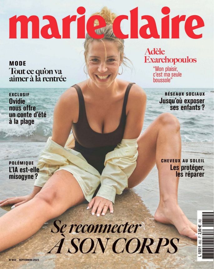 MARIE CLAIRE FRANCE magazine side cover  September 2023