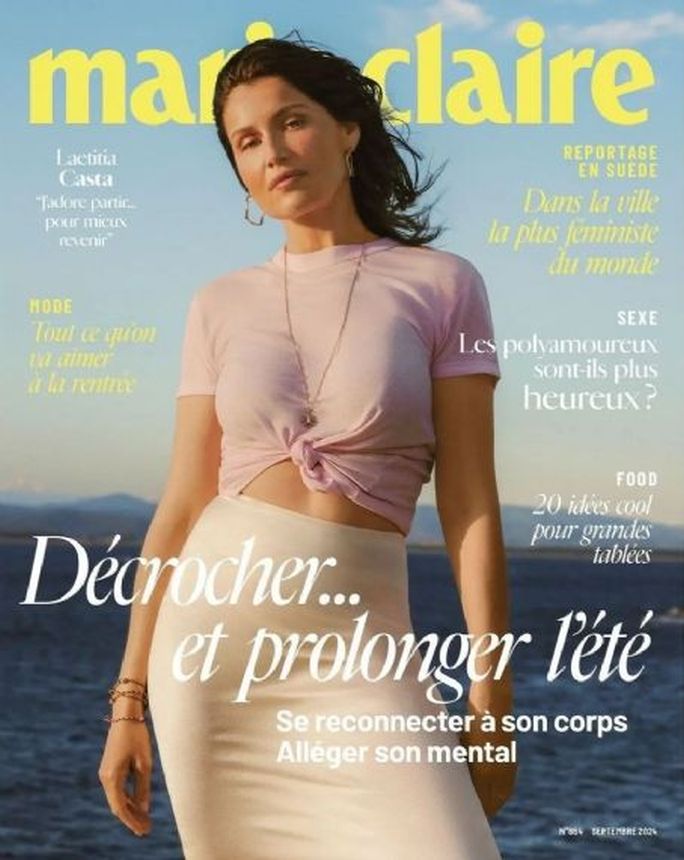 MARIE CLAIRE FRANCE magazine side cover  September 2024