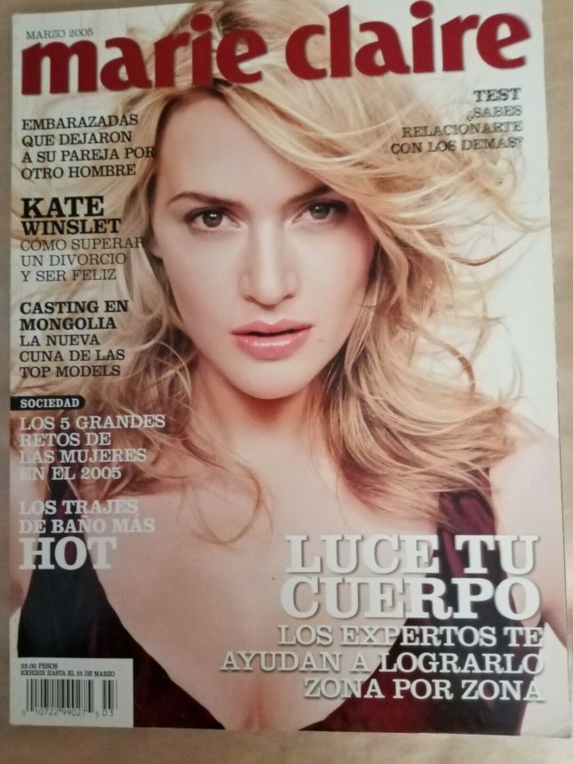 MARIE CLAIRE MEXICO magazine side cover  March 2005