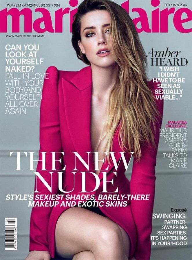 MARIE CLAIRE MALAYSIA magazine side cover  February 2016
