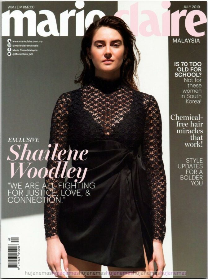 MARIE CLAIRE MALAYSIA magazine side cover  July 2019