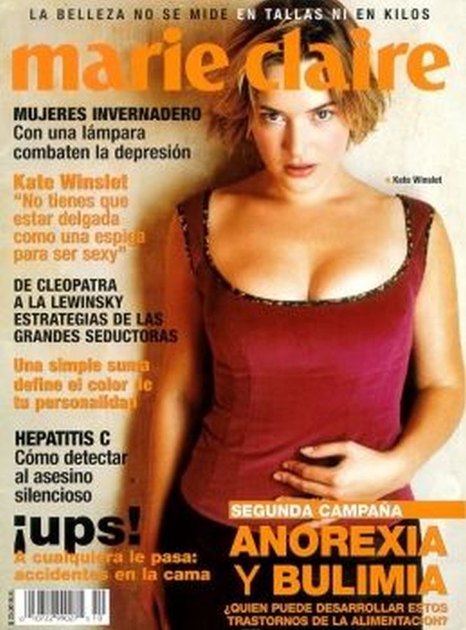 MARIE CLAIRE MEXICO magazine side cover  October 2001
