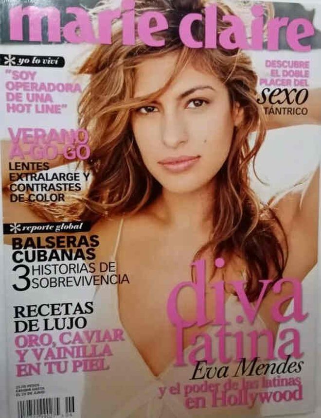 MARIE CLAIRE MEXICO magazine side cover  June 2005