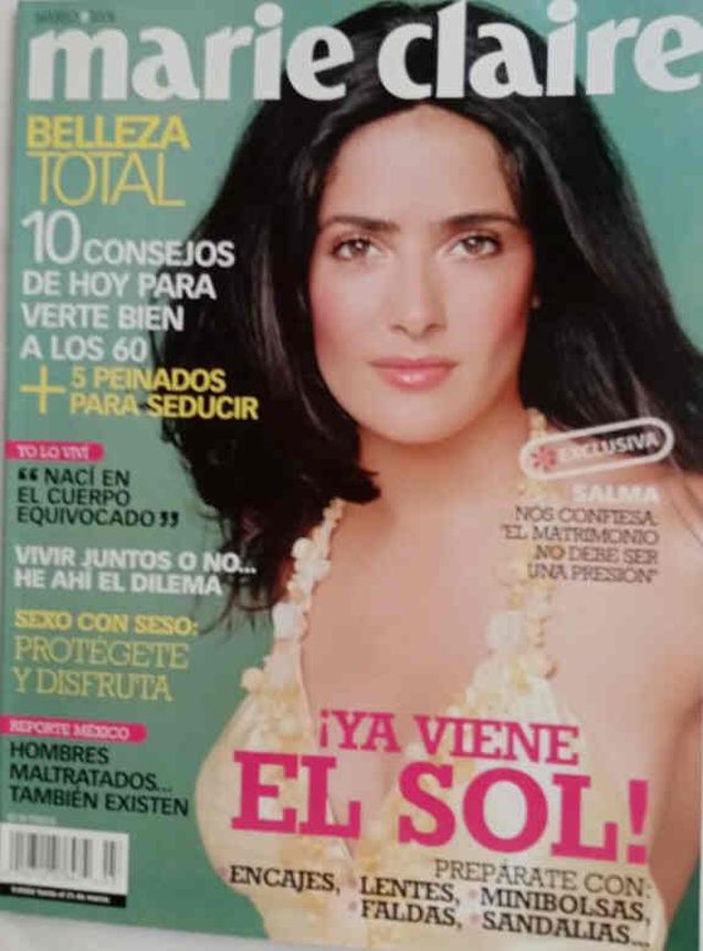 MARIE CLAIRE MEXICO magazine side cover  March 2006