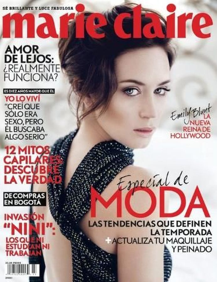 MARIE CLAIRE MEXICO magazine side cover  April 2011