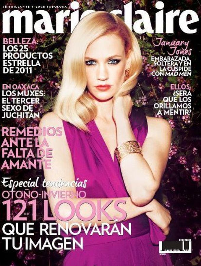 MARIE CLAIRE MEXICO magazine side cover  September 2011
