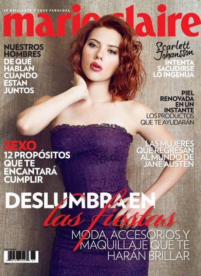 MARIE CLAIRE MEXICO magazine side cover  December 2011