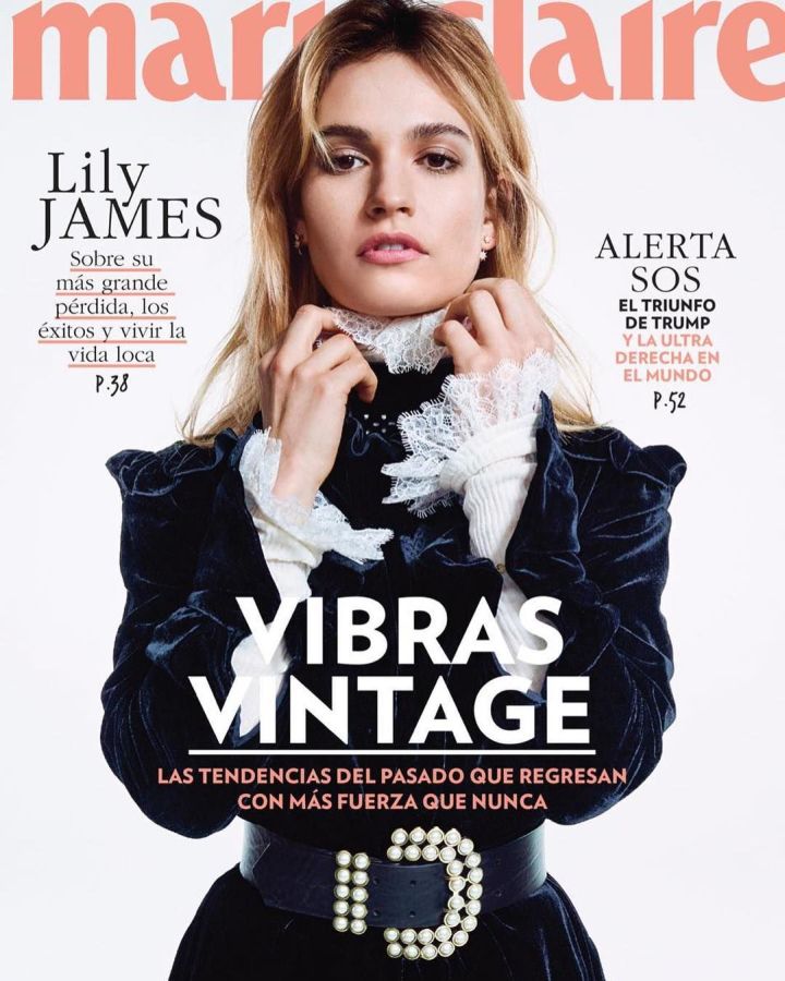 MARIE CLAIRE MEXICO magazine side cover  October 2018