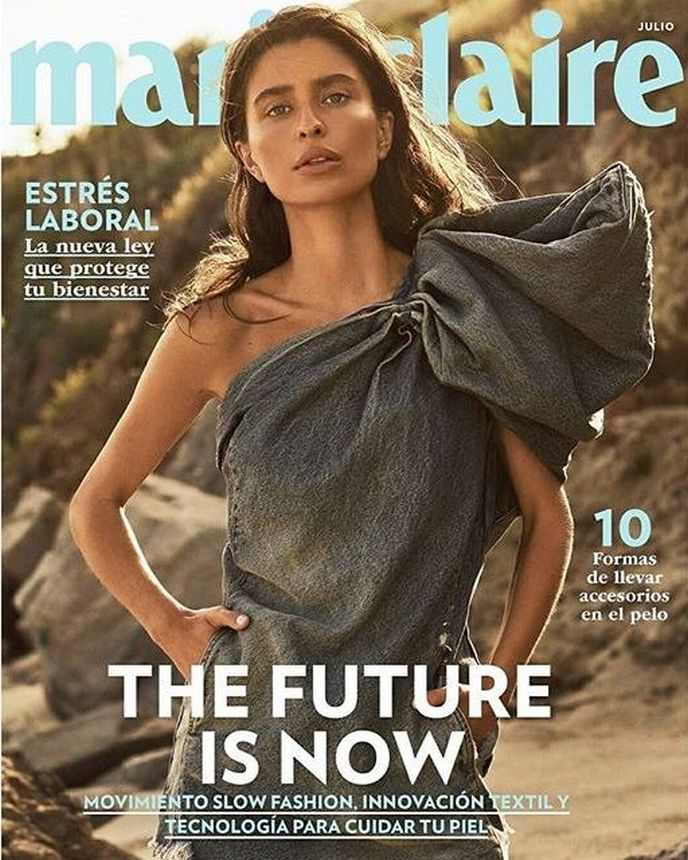 MARIE CLAIRE MEXICO magazine side cover  July 2019