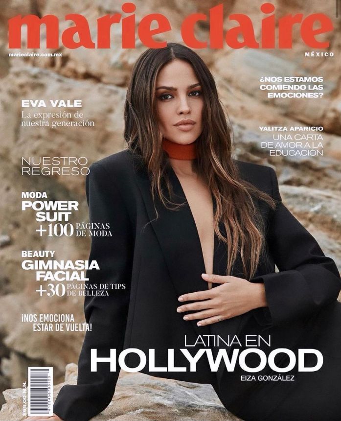 MARIE CLAIRE MEXICO magazine side cover  July 2021