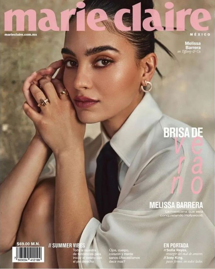 MARIE CLAIRE MEXICO magazine side cover  July 2022