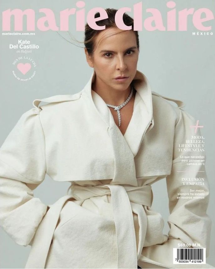 MARIE CLAIRE MEXICO magazine side cover  October 2022
