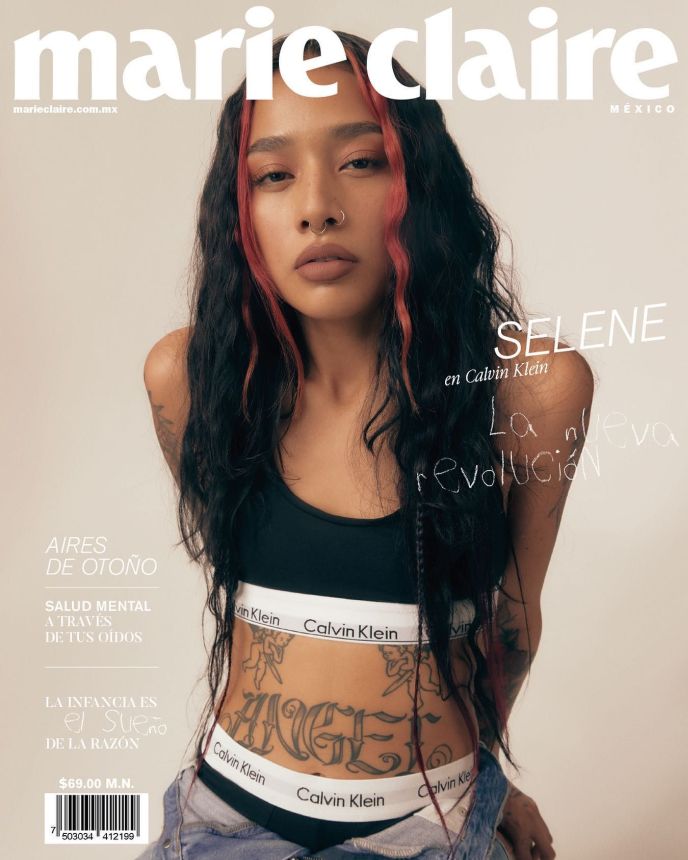 MARIE CLAIRE MEXICO magazine side cover  November 2022