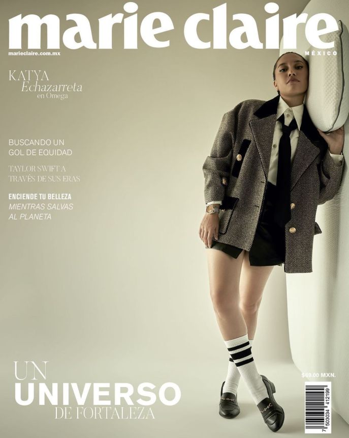 MARIE CLAIRE MEXICO magazine side cover  July 2023