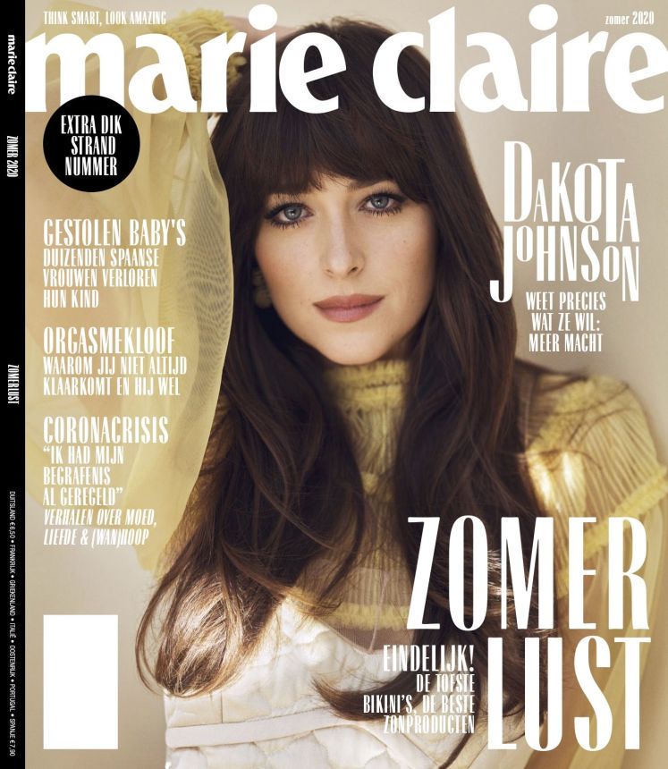 MARIE CLAIRE NETHERLANDS magazine side cover Summer 2020