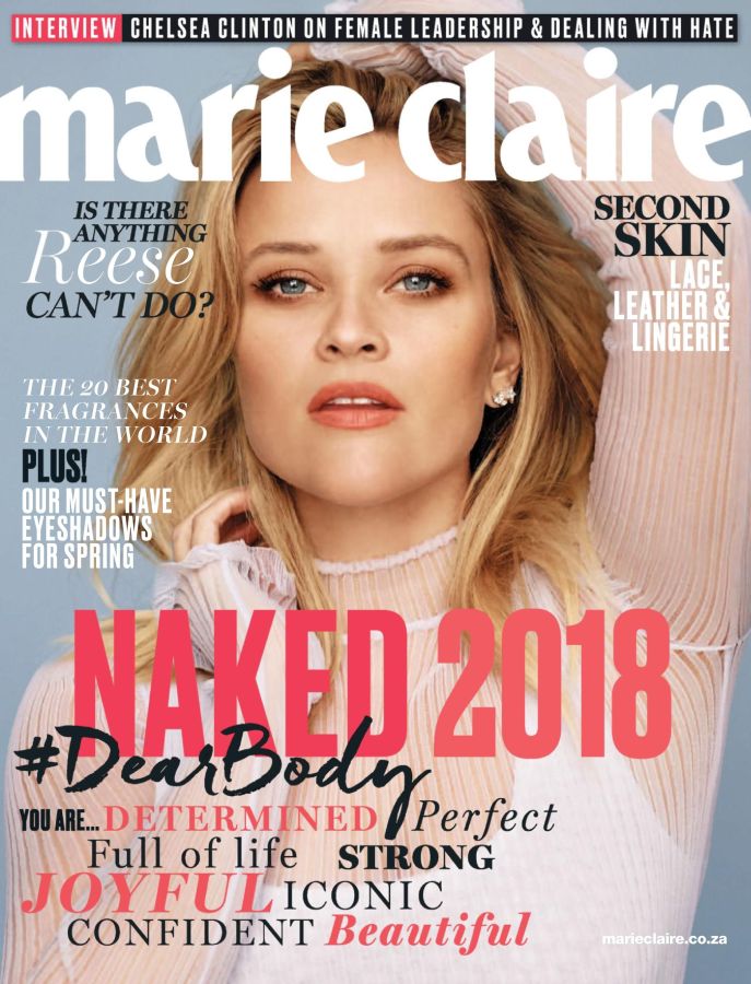 MARIE CLAIRE SOUTH AFRICA magazine side cover  September 2018
