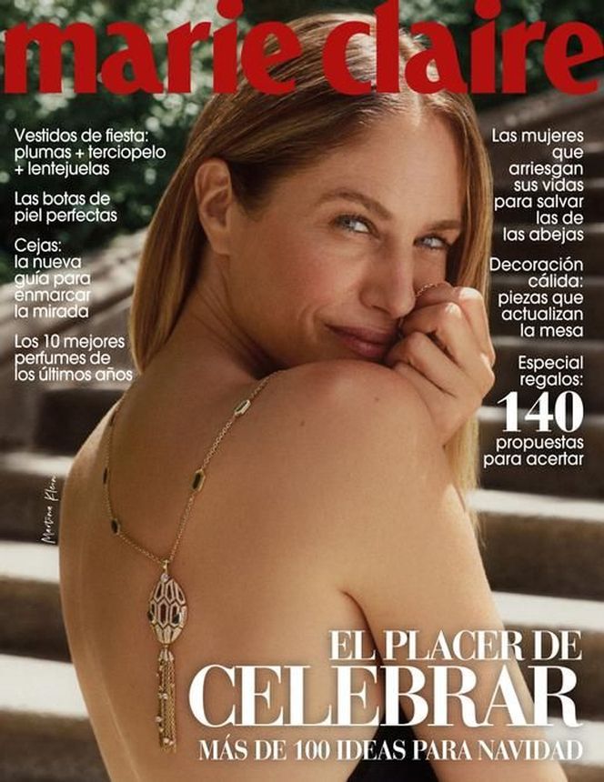 MARIE CLAIRE SPAIN magazine side cover  December 2022