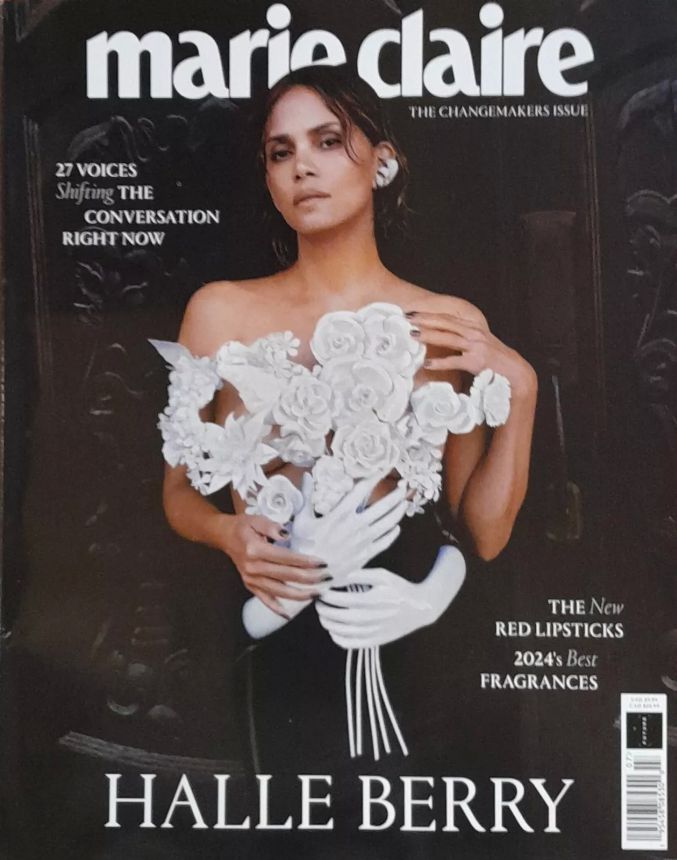 MARIE CLAIRE USA magazine side cover  September 2024