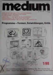 MEDIUM (DE) magazine side cover Issue 1  1988