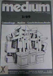 MEDIUM (DE) magazine side cover Issue 3  1989