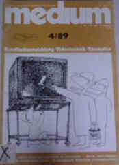 MEDIUM (DE) magazine side cover Issue 4  1989