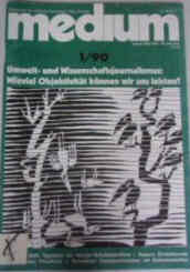 MEDIUM (DE) magazine side cover Issue 1  1990