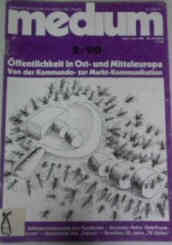 MEDIUM (DE) magazine side cover Issue 2  1990