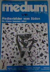 MEDIUM (DE) magazine side cover Issue 1  1991