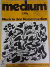 MEDIUM (DE) magazine side cover Issue 1  1994