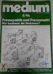 MEDIUM (DE) magazine side cover Issue 2  1994